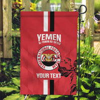 Custom Yemen Football Garden Flag Come On Al-Yaman as-Sa'eed