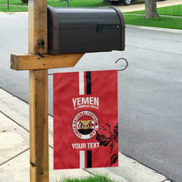Custom Yemen Football Garden Flag Come On Al-Yaman as-Sa'eed