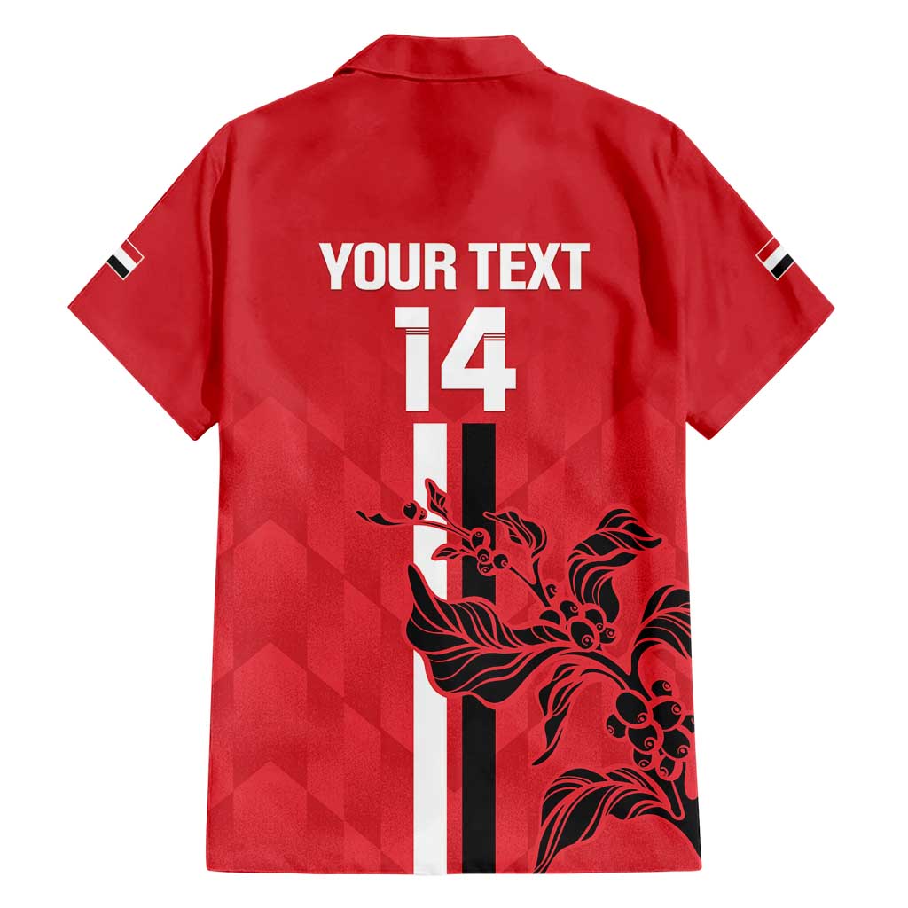 Custom Yemen Football Hawaiian Shirt Come On Al-Yaman as-Sa'eed