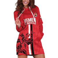 Custom Yemen Football Hoodie Dress Come On Al-Yaman as-Sa'eed