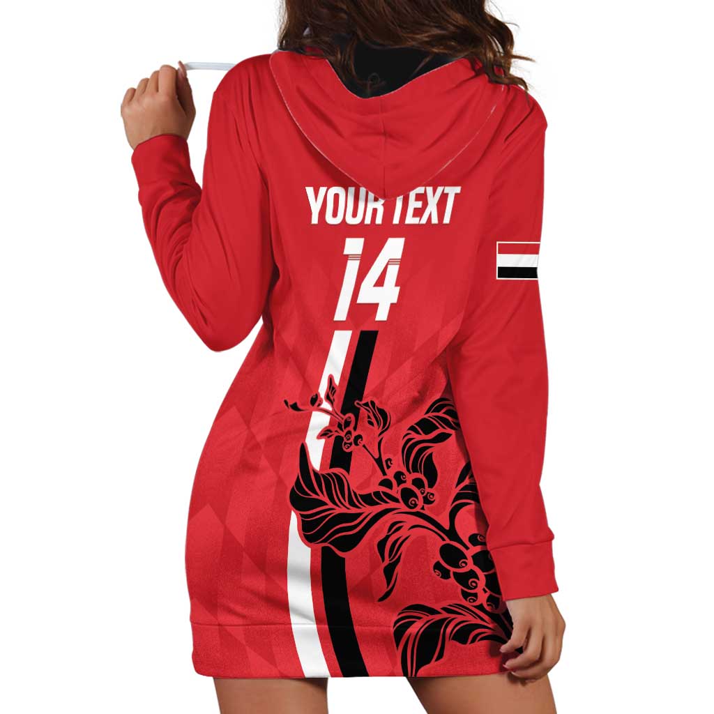 Custom Yemen Football Hoodie Dress Come On Al-Yaman as-Sa'eed
