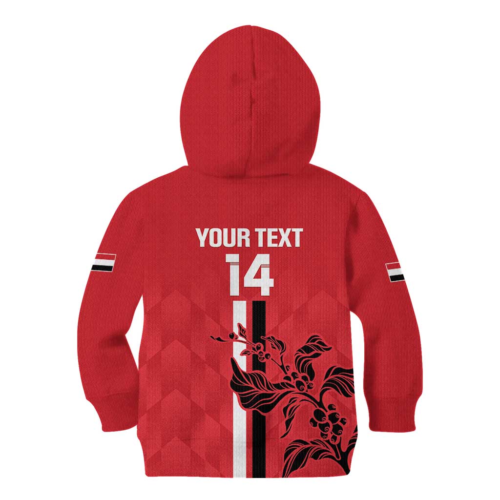 Custom Yemen Football Kid Hoodie Come On Al-Yaman as-Sa'eed