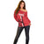 Custom Yemen Football Off Shoulder Sweater Come On Al-Yaman as-Sa'eed