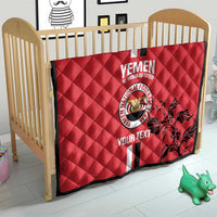Custom Yemen Football Quilt Come On Al-Yaman as-Sa'eed