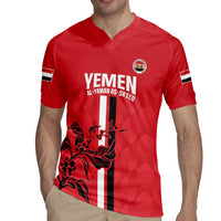 Custom Yemen Football Rugby Jersey Come On Al-Yaman as-Sa'eed