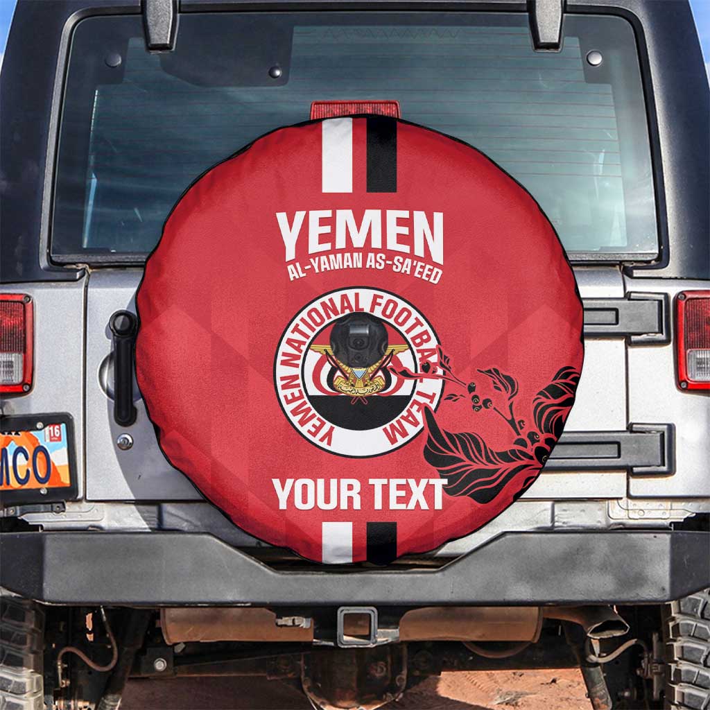Custom Yemen Football Spare Tire Cover Come On Al-Yaman as-Sa'eed