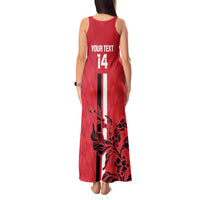 Custom Yemen Football Tank Maxi Dress Come On Al-Yaman as-Sa'eed