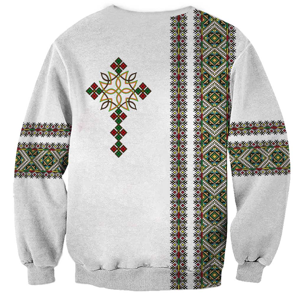 Ethiopia Sweatshirt Ethiopian Tilet With African Pattern Ver.02 LT14