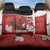Canada Rugby Custom Back Car Seat Cover Beaver Mascot Go Canadian