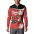 Canada Rugby Custom Button Sweatshirt Beaver Mascot Go Canadian