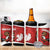 Canada Rugby Custom 4 in 1 Can Cooler Tumbler Beaver Mascot Go Canadian