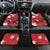 Canada Rugby Custom Car Mats Beaver Mascot Go Canadian