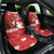 Canada Rugby Custom Car Seat Cover Beaver Mascot Go Canadian
