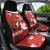 Canada Rugby Custom Car Seat Cover Beaver Mascot Go Canadian