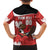 Canada Rugby Custom Family Matching Off The Shoulder Long Sleeve Dress and Hawaiian Shirt Beaver Mascot Go Canadian