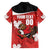 Canada Rugby Custom Family Matching Off The Shoulder Long Sleeve Dress and Hawaiian Shirt Beaver Mascot Go Canadian