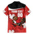 Canada Rugby Custom Family Matching Off Shoulder Maxi Dress and Hawaiian Shirt Beaver Mascot Go Canadian
