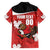 Canada Rugby Custom Family Matching Short Sleeve Bodycon Dress and Hawaiian Shirt Beaver Mascot Go Canadian