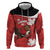 Canada Rugby Custom Hoodie Beaver Mascot Go Canadian