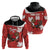Canada Rugby Custom Hoodie Beaver Mascot Go Canadian
