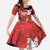Canada Rugby Custom Kid Short Sleeve Dress Beaver Mascot Go Canadian
