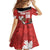 Canada Rugby Custom Kid Short Sleeve Dress Beaver Mascot Go Canadian