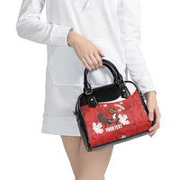 Canada Rugby Custom Shoulder Handbag Beaver Mascot Go Canadian