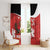 Canada Rugby Custom Window Curtain Beaver Mascot Go Canadian