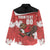 Canada Rugby Custom Women Casual Shirt Beaver Mascot Go Canadian