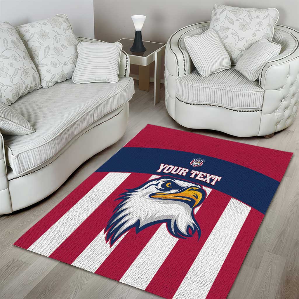 USA 2025 Rugby Custom Area Rug Come On Eagle