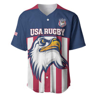 USA 2025 Rugby Custom Baseball Jersey Come On Eagle