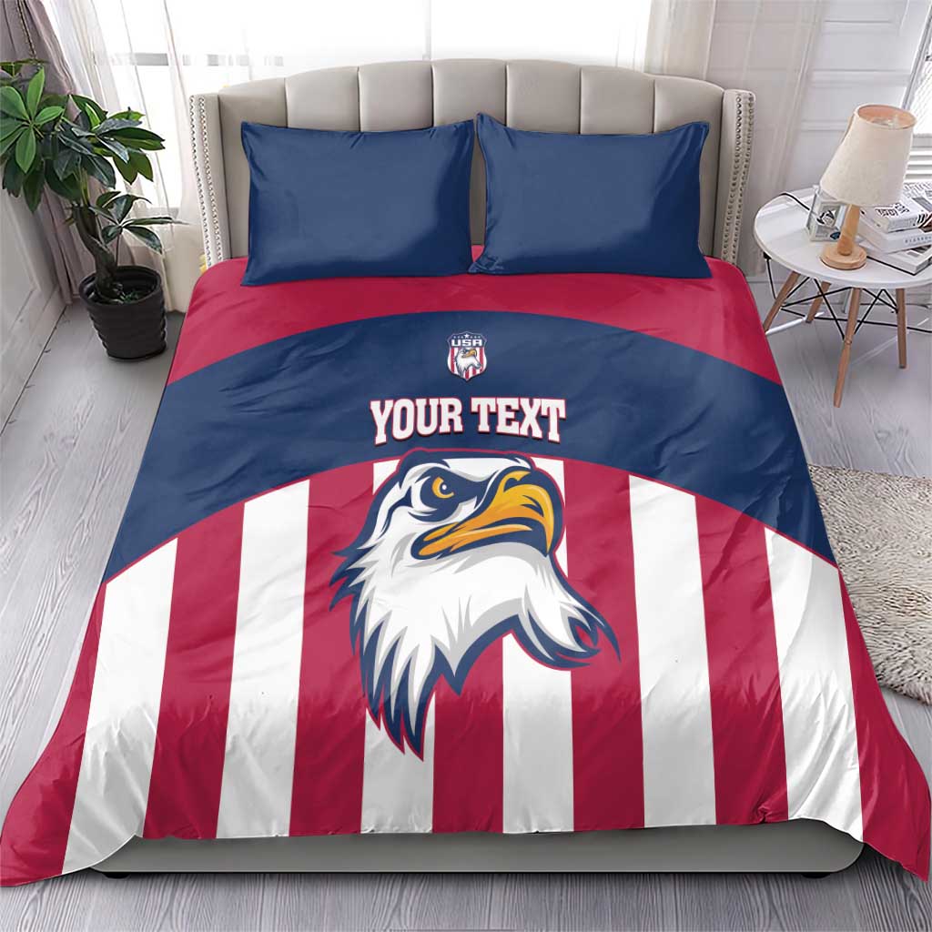 USA 2025 Rugby Custom Bedding Set Come On Eagle