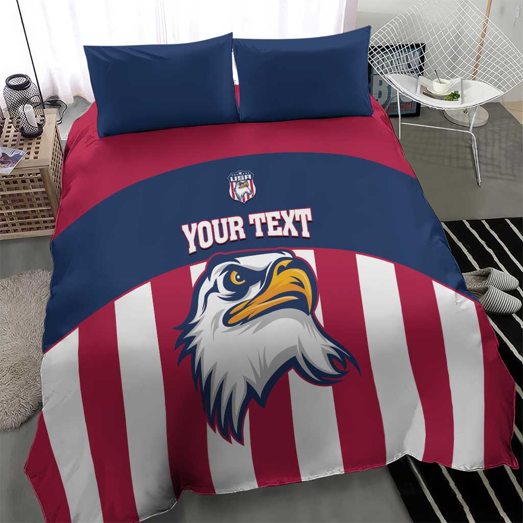 USA 2025 Rugby Custom Bedding Set Come On Eagle