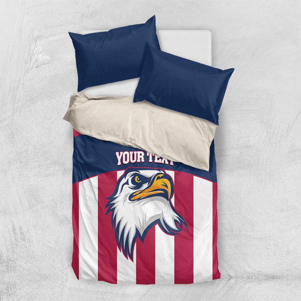 USA 2025 Rugby Custom Bedding Set Come On Eagle