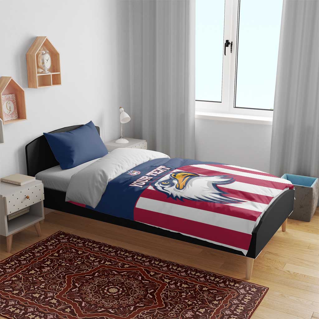 USA 2025 Rugby Custom Bedding Set Come On Eagle