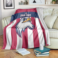 USA 2025 Rugby Custom Blanket Come On Eagle