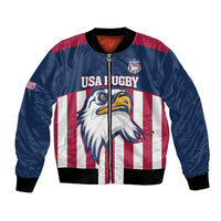 USA 2025 Rugby Custom Bomber Jacket Come On Eagle