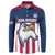 USA 2025 Rugby Custom Button Sweatshirt Come On Eagle