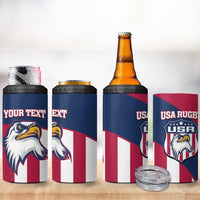 USA 2025 Rugby Custom 4 in 1 Can Cooler Tumbler Come On Eagle