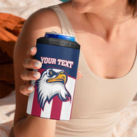 USA 2025 Rugby Custom 4 in 1 Can Cooler Tumbler Come On Eagle