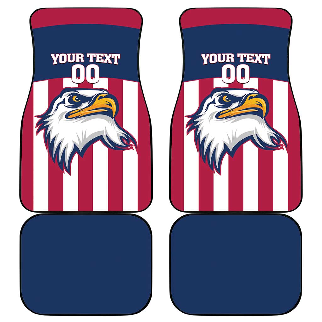 USA 2025 Rugby Custom Car Mats Come On Eagle