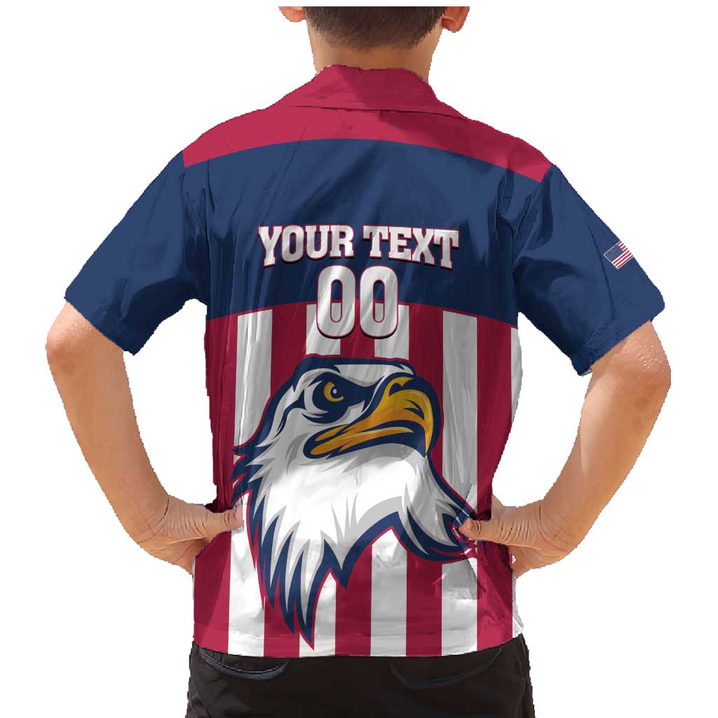 USA 2025 Rugby Custom Family Matching Mermaid Dress and Hawaiian Shirt Come On Eagle