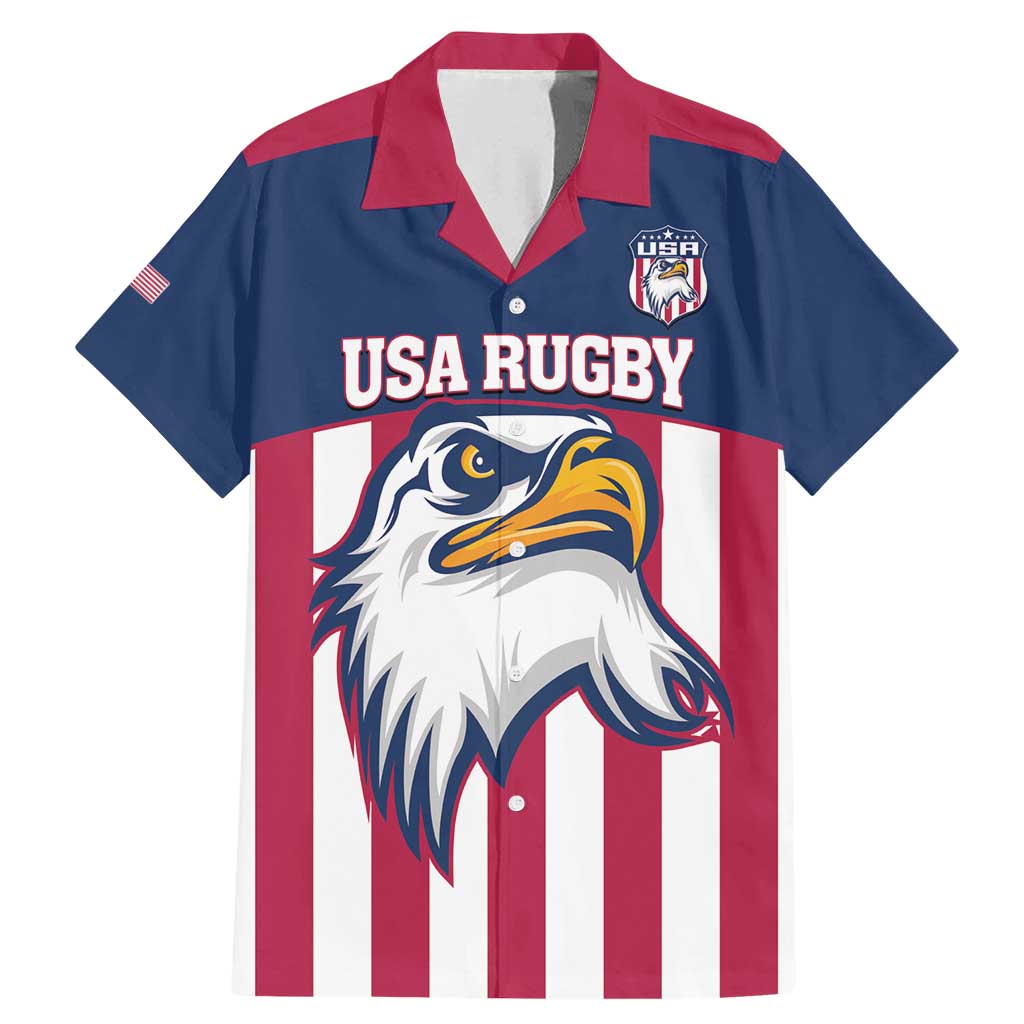 USA 2025 Rugby Custom Family Matching Mermaid Dress and Hawaiian Shirt Come On Eagle