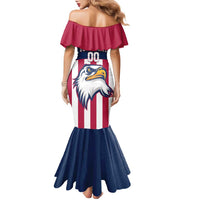 USA 2025 Rugby Custom Family Matching Mermaid Dress and Hawaiian Shirt Come On Eagle