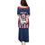 USA 2025 Rugby Custom Family Matching Puletasi and Hawaiian Shirt Come On Eagle