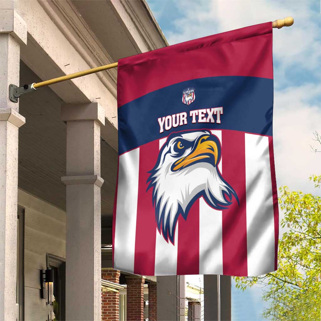 USA 2025 Rugby Custom Garden Flag Come On Eagle