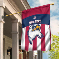 USA 2025 Rugby Custom Garden Flag Come On Eagle