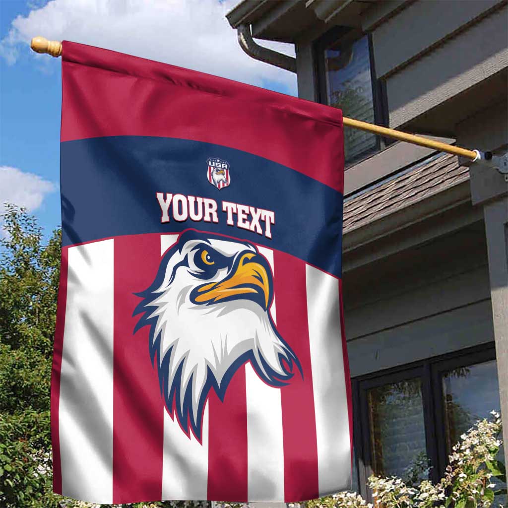USA 2025 Rugby Custom Garden Flag Come On Eagle