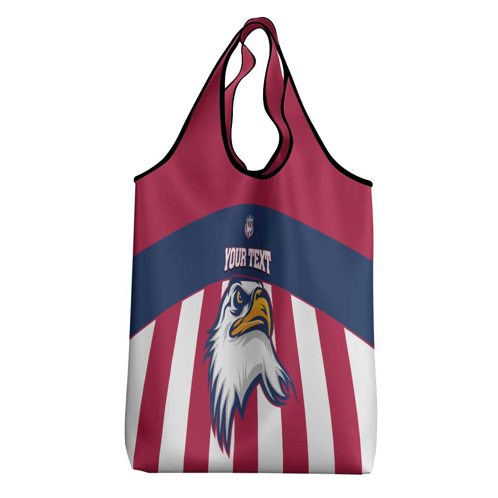 USA 2025 Rugby Custom Grocery Bag Come On Eagle