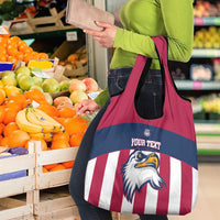 USA 2025 Rugby Custom Grocery Bag Come On Eagle
